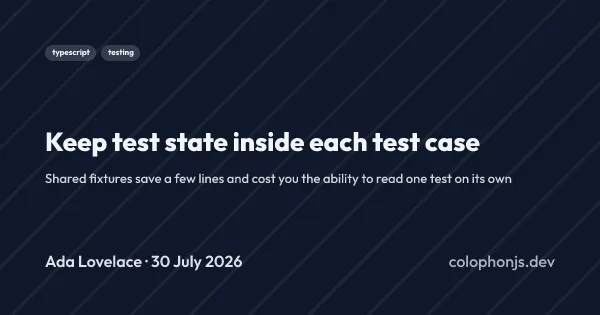 The article template on slate, with tags and a byline