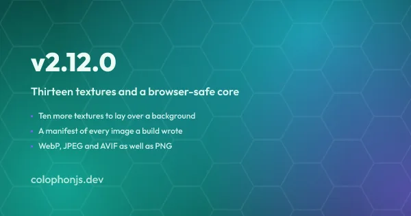 The release template on aurora, over a honeycomb texture