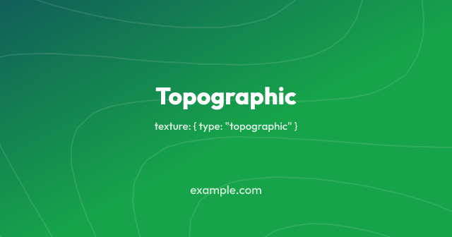 topographic texture