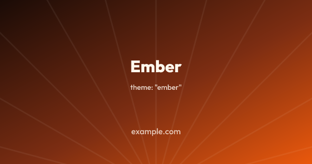 ember theme